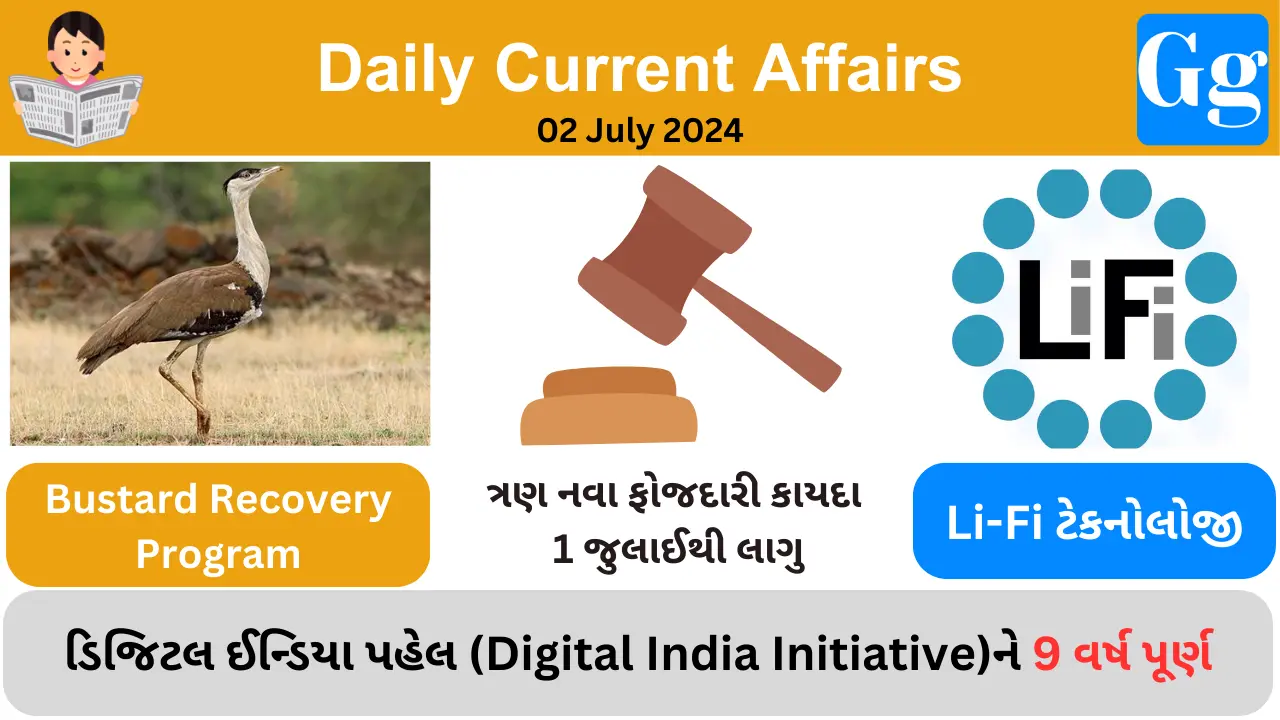 Daily Current Affairs 02 July 2024